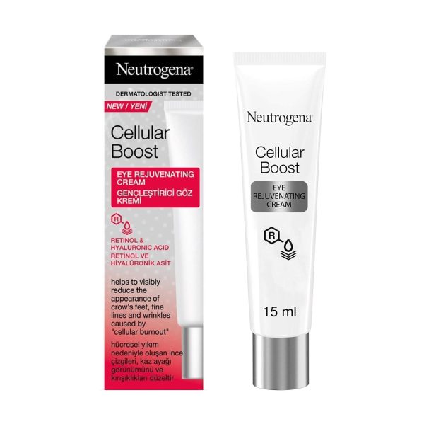 تصویر کرم ضد چروک دور چشم نیتروژنا مدل Cellular Boost |15 ML